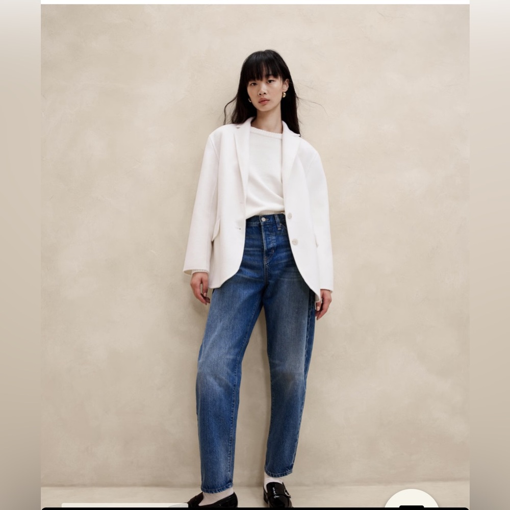 NELLI OVERSIZED DOUBLE-FACED BLAZER